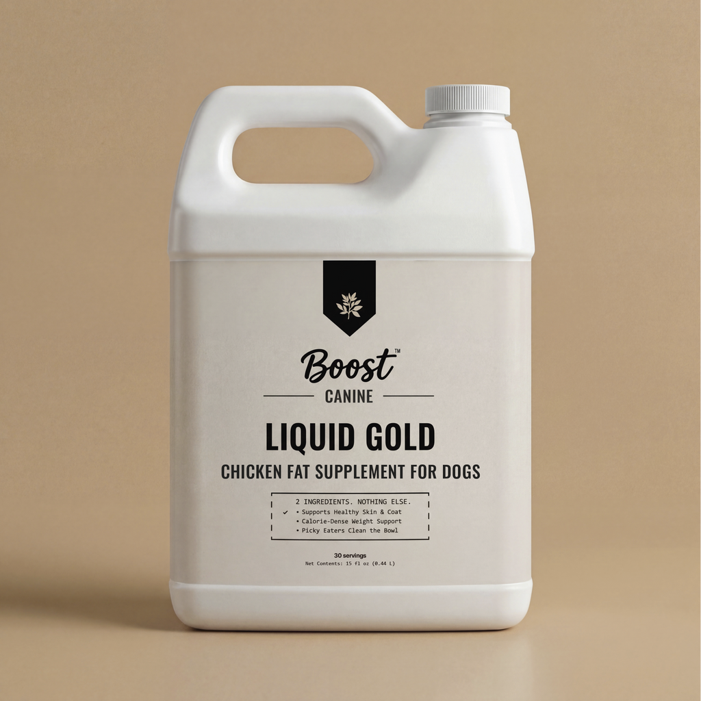 Liquid Gold - Pure Chicken Fat for Healthy Skin & Coat, Weight Support, and Picky Eaters