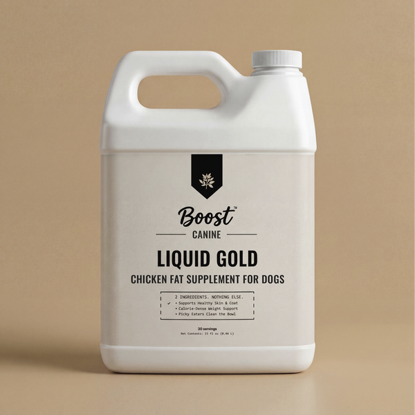Liquid Gold - Pure Chicken Fat for Healthy Skin & Coat, Weight Support, and Picky Eaters